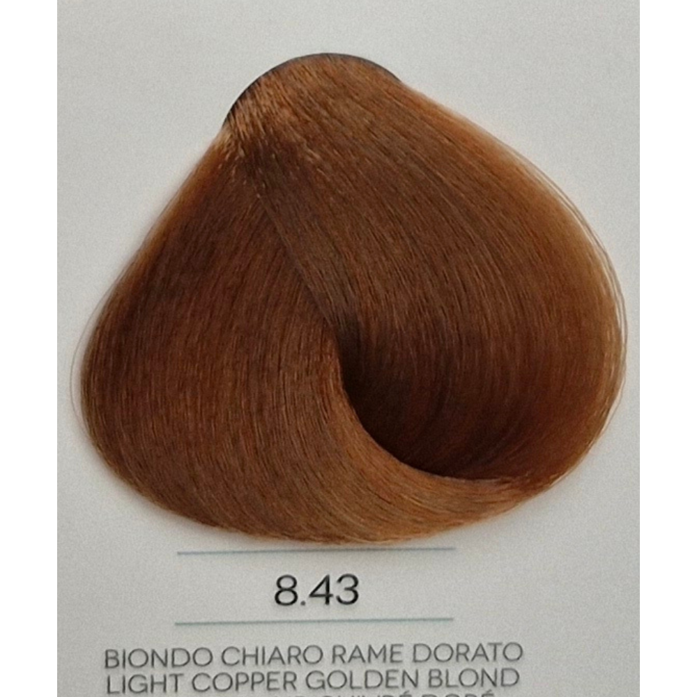 Vopsea Natural Touch All Free 100ml - LIGHT COPPER GOLDEN BLOND 8.43