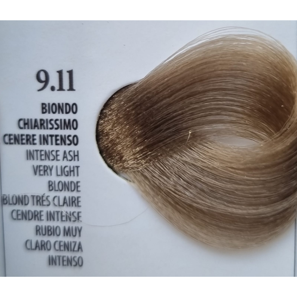 Vopsea Rapida 10 minute XHENSIL ITALIA - Blond Foarte Deschis Cenusiu Intens 9.11 100ml