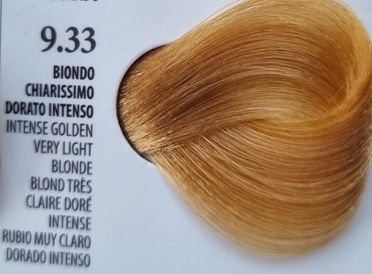 Vopsea Rapida 10 minute XHENSIL ITALIA - Blond Foarte Deschis Golden Intens 9.33 100ml