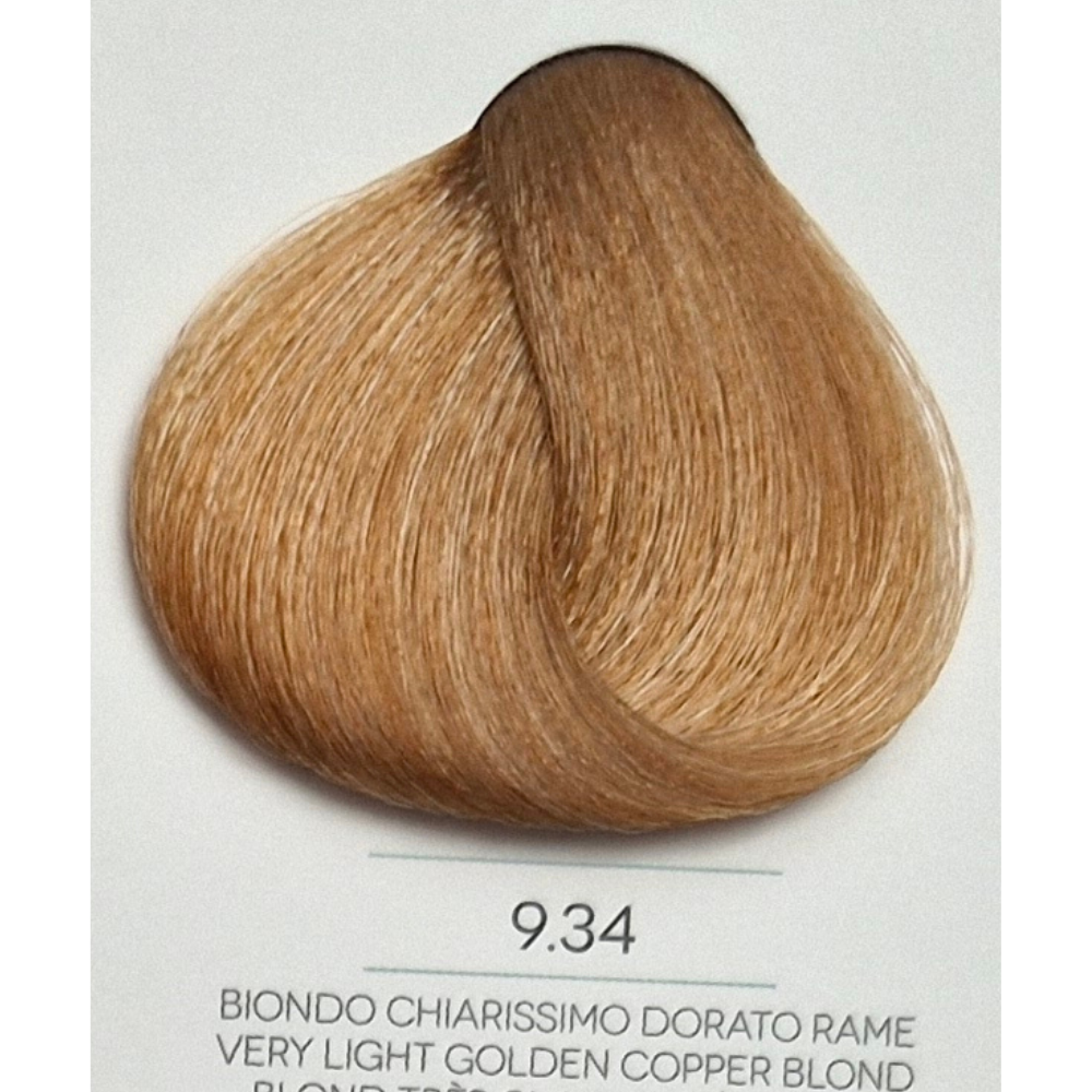 Vopsea Natural Touch All Free 100ml - VERY LIGHT GOLDEN COPPER BLOND 9.34