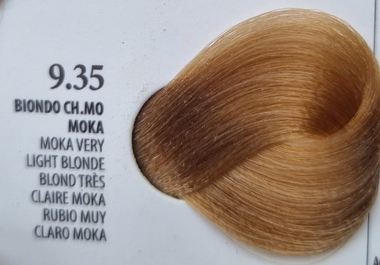 Vopsea Rapida 10 minute XHENSIL ITALIA - Blond Foarte Deschis Moka 9.35 100ml