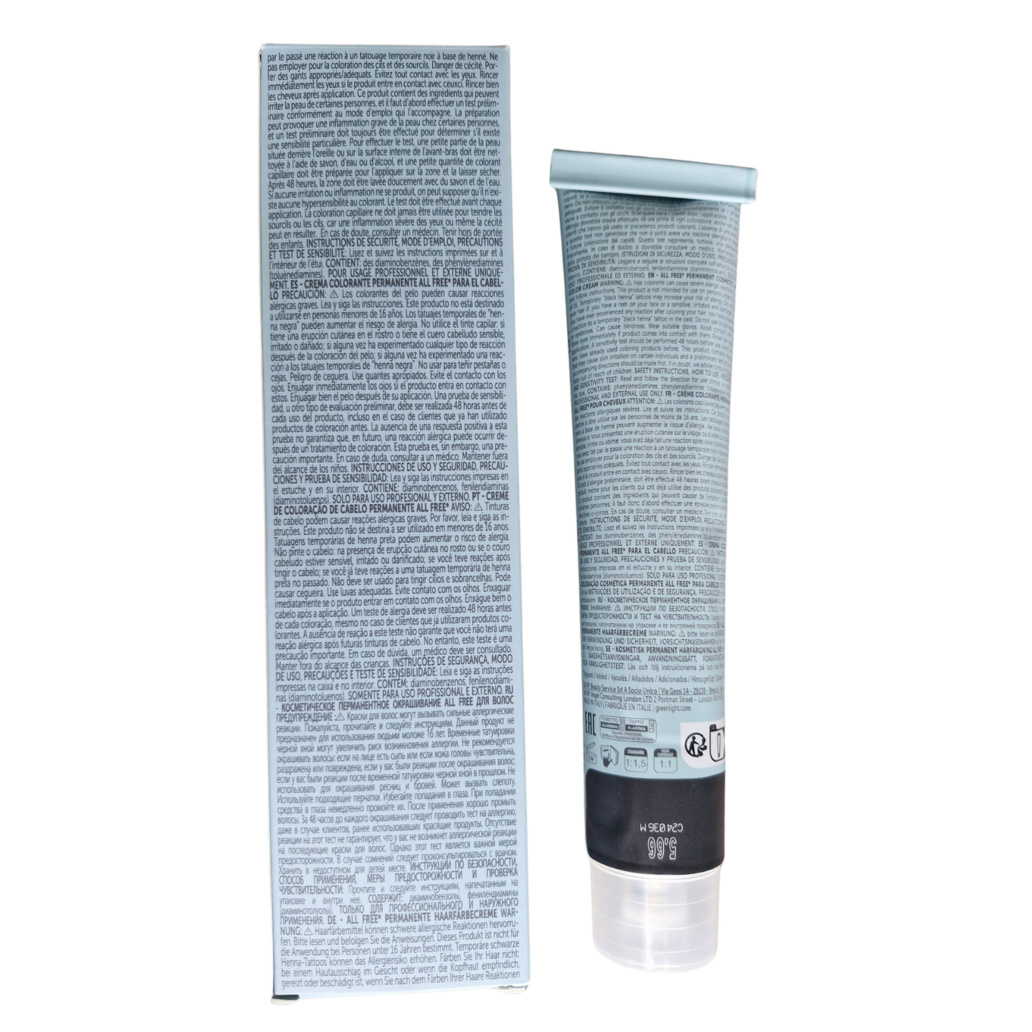 Vopsea Natural Touch All Free 100ml - INTENSE CHOCOLATE BROWN 4.88
