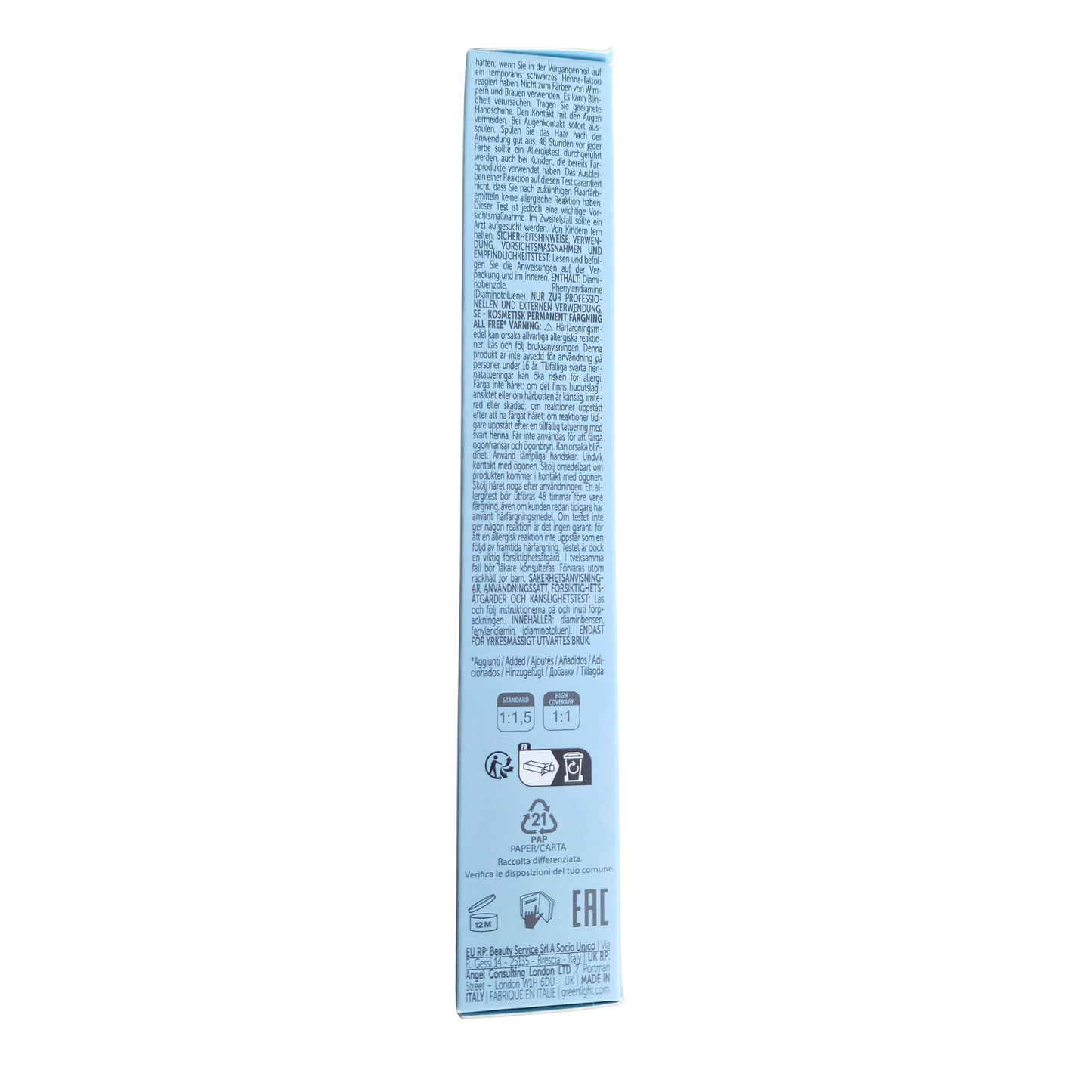 Vopsea Natural Touch All Free 100ml - GOLDEN COPPER BLOND 7.34