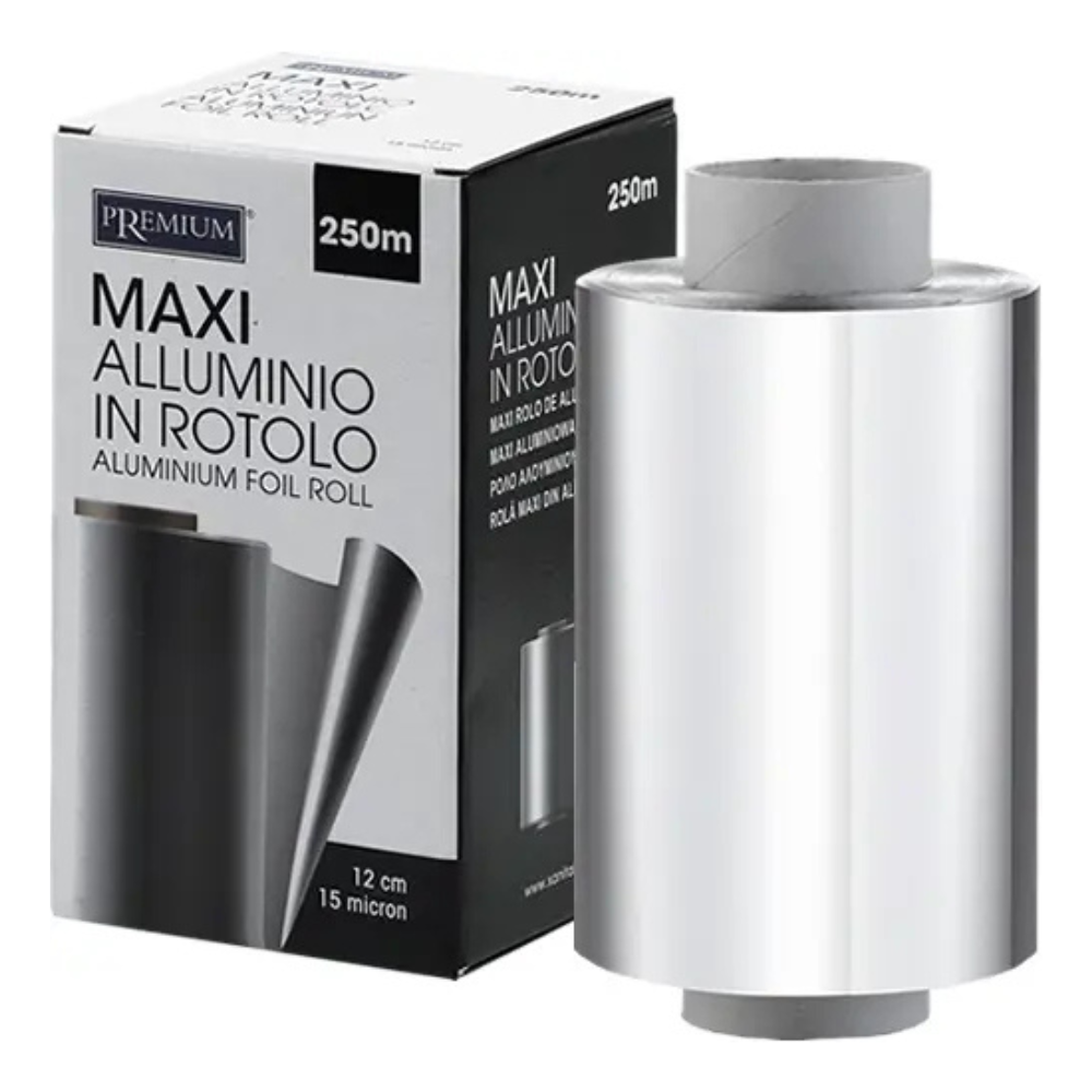 Folie Aluminiu Premium 12cm*250m, 15 microni