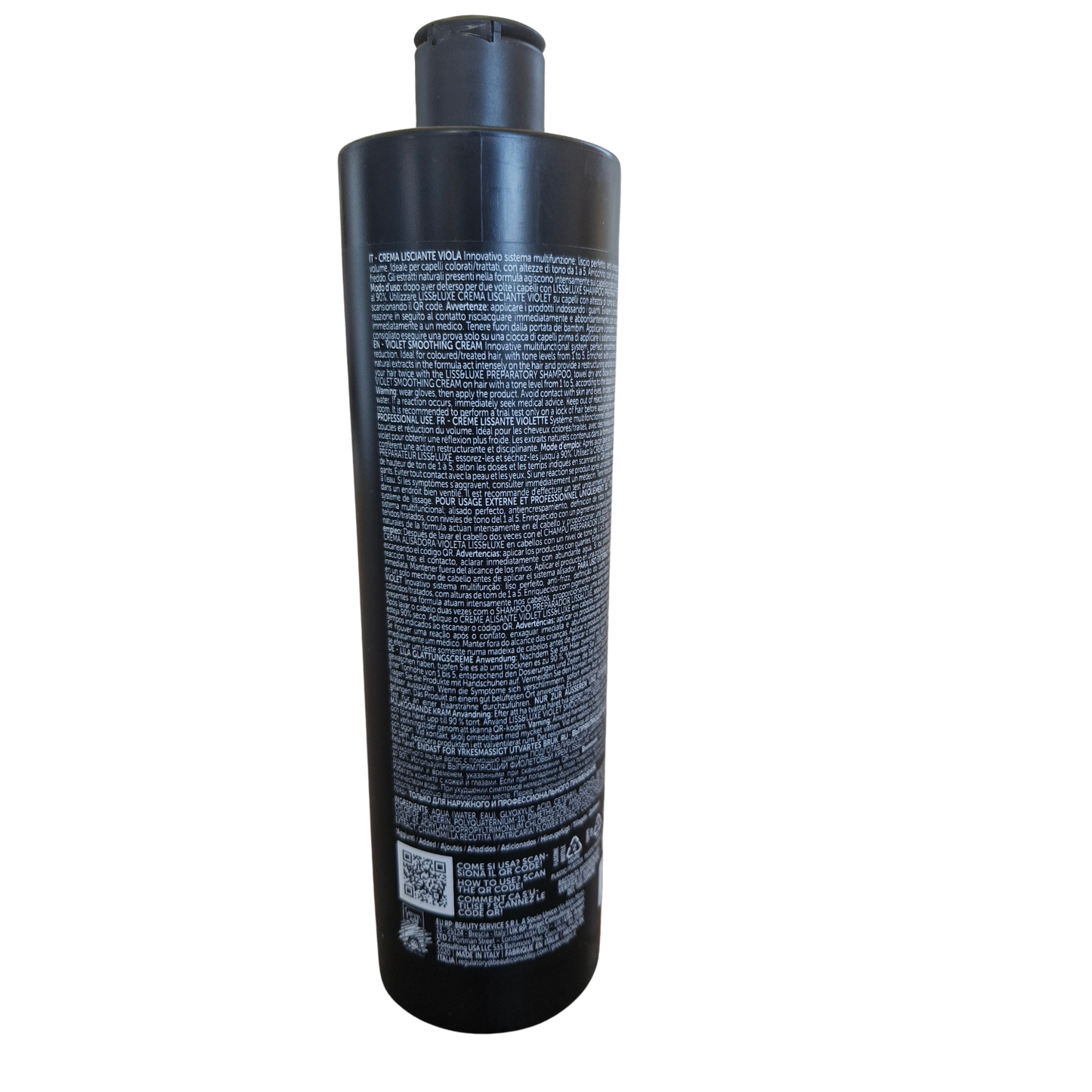 Crema Violet pt Par Vopsit si Tratat Chimic - Tratament Intindere Par LISS&LUXE 500ml