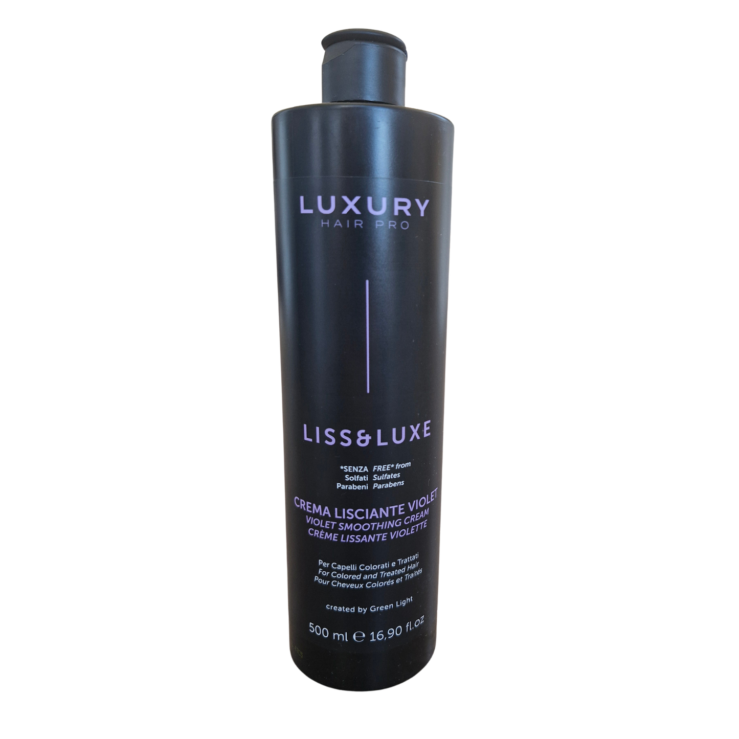 Crema Violet pt Par Vopsit si Tratat Chimic - Tratament Intindere Par LISS&LUXE 500ml