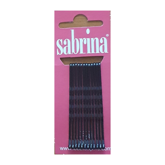 Agrafe ondulate,7cm,negre,12buc/set (L59)