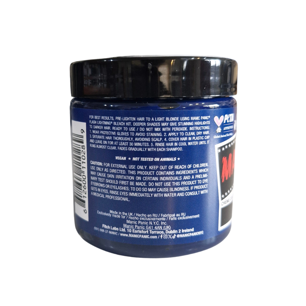 Vopsea Manic Panic - SHOCKING BLUE 118ml