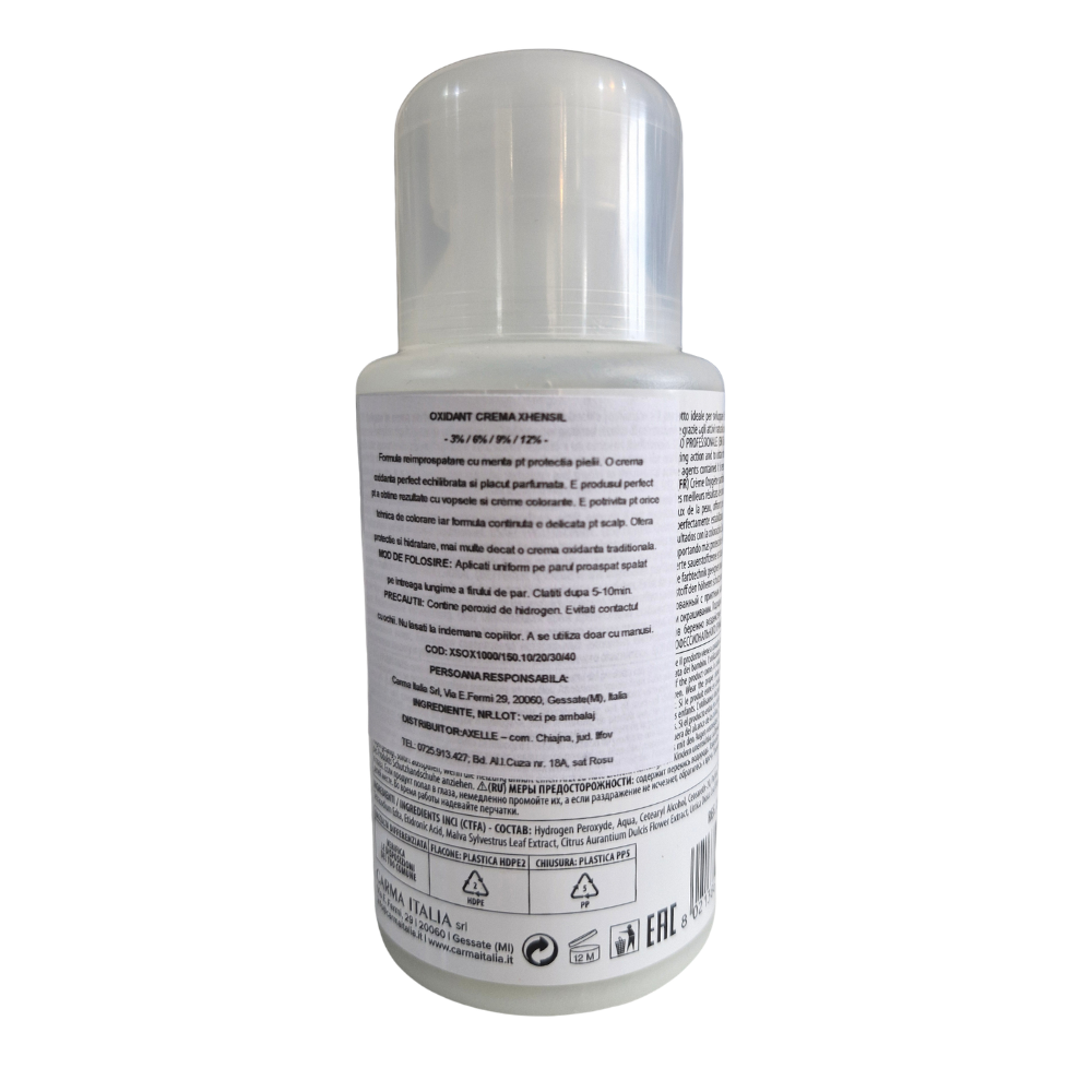 Oxidant crema pentru Vopsea XHENSIL Italia - 150ml 12%