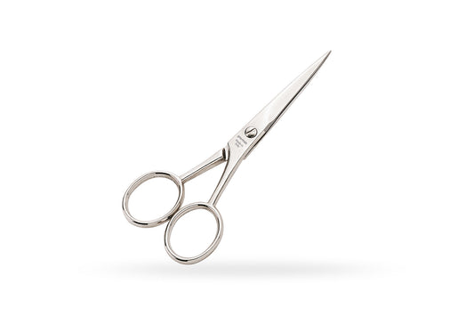Foarfece pentru tuns barba si mustata 4,5"