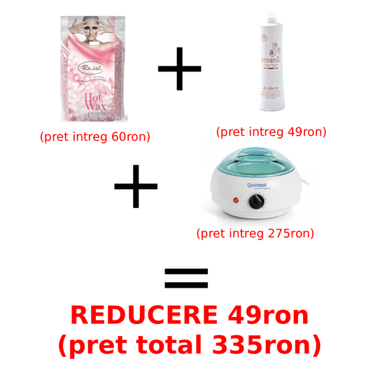 Pachet Epilat Incalzitor + Ceara + Ulei