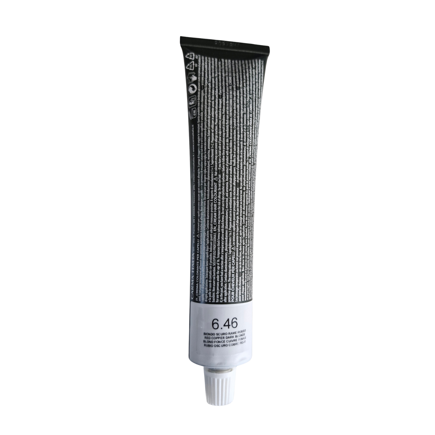 Vopsea Rapida 10 minute XHENSIL ITALIA - Blond Inchis Rosu Cupru 6.46 100ml