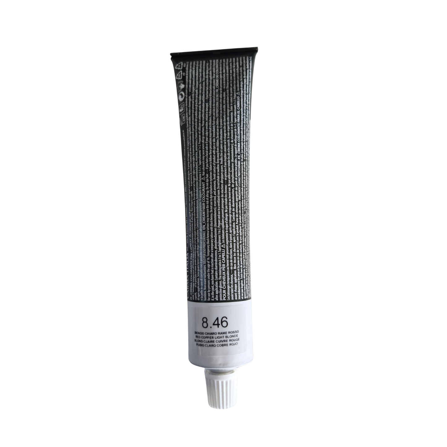 Vopsea Rapida 10 minute XHENSIL ITALIA - Blond Deschis Cupru Rosu 8.46 100ml