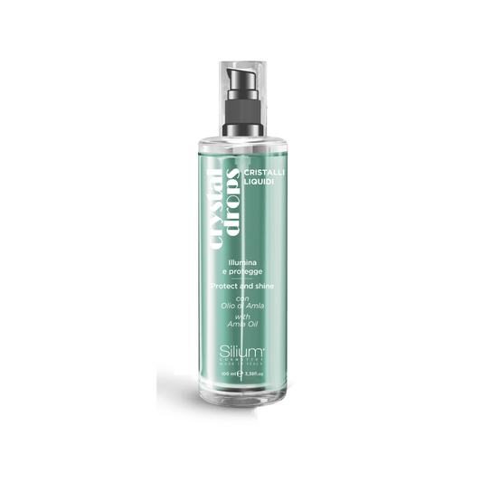 Crystal Drops SILIUM pt protectie si stralucire par, cu ulei amla 100ml