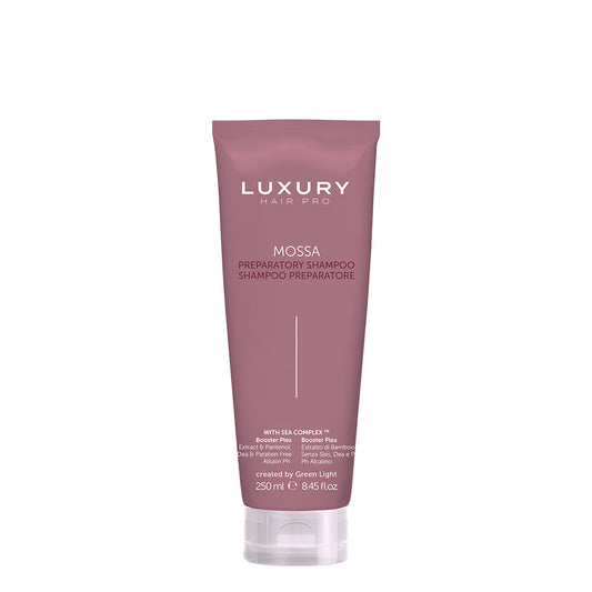MOSSA Sampon Alcalin Pre - Tratamente Chimice Booster Plex ( Recomandat Pentru Permanent ) 250ml
